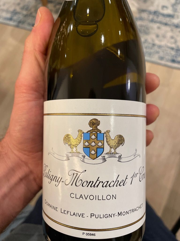 2018 Domaine Leflaive Puligny-Montrachet 1er Cru Clavoillon