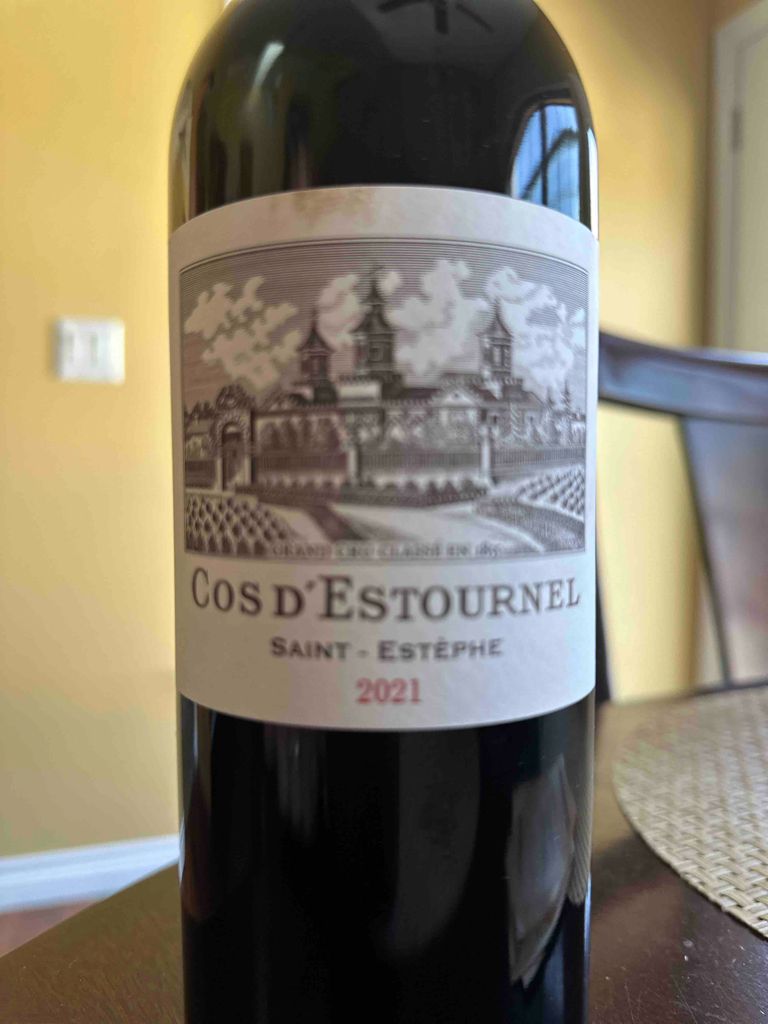 ワイン Cos d'Estournel & Chassagne Montrachet 2020 Château Cos d'Estournel - CellarTracker