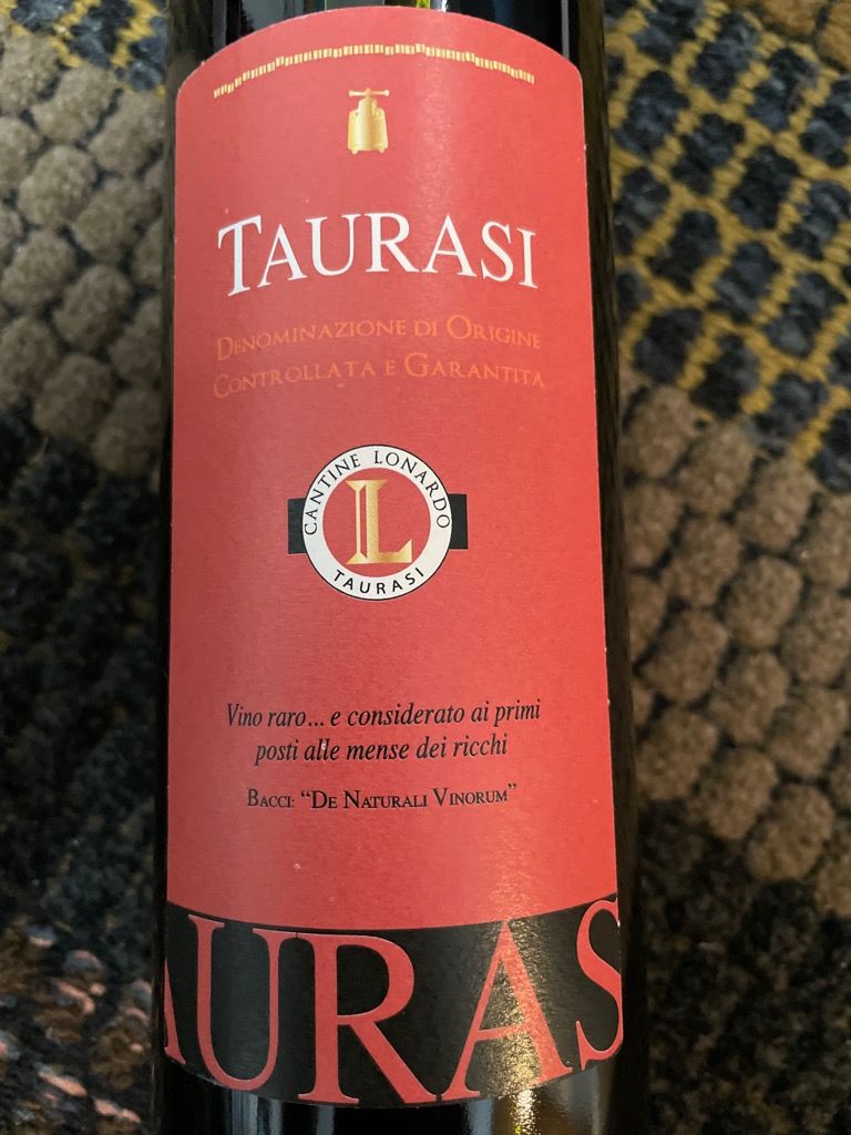 2015 Contrade di Taurasi (Cantine Lonardo) Taurasi, Italy, Campania
