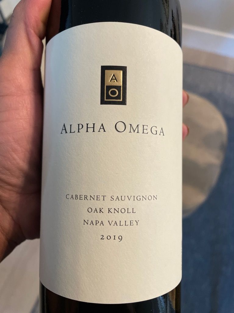 2016 Alpha Omega Cabernet Sauvignon Beckstoffer To Kalon Vineyard