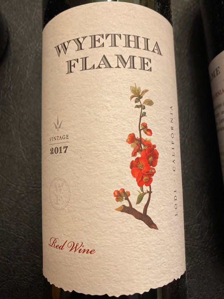 2017 Wyethia Flame - CellarTracker