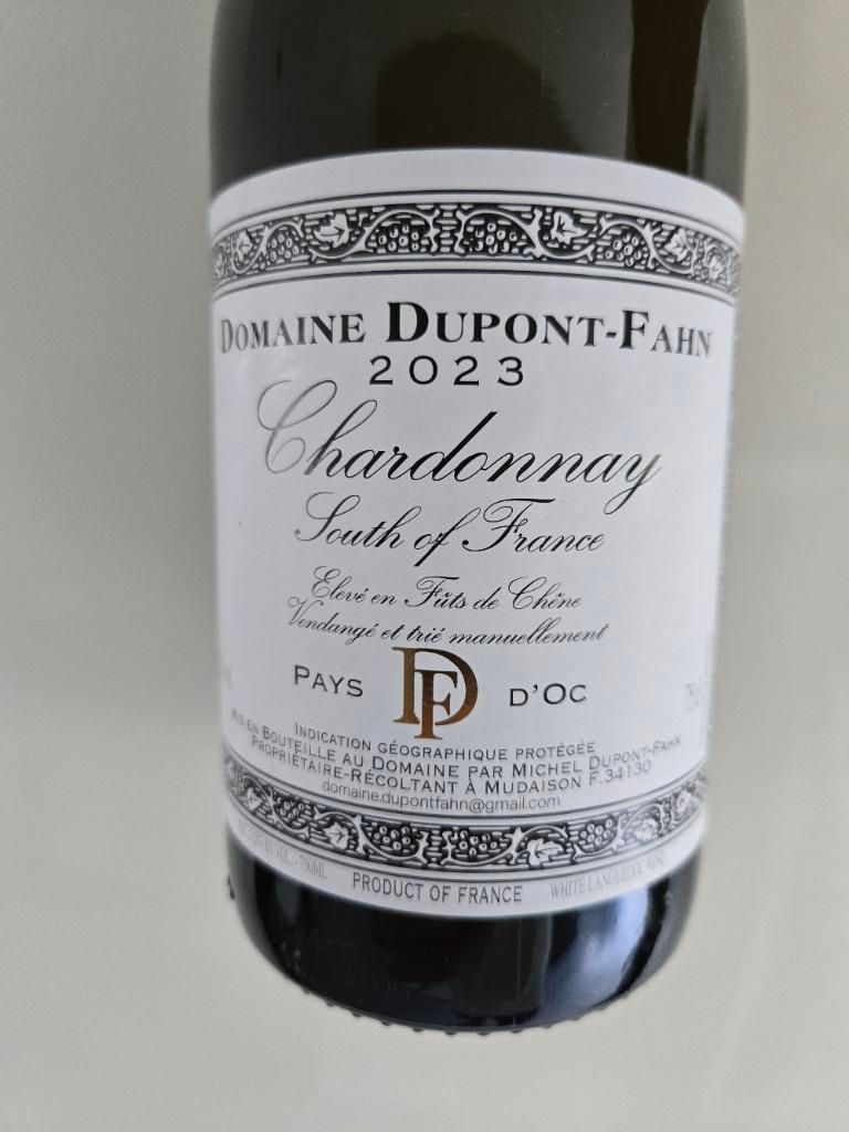 2022 Domaine Dupont-Fahn Chardonnay - CellarTracker
