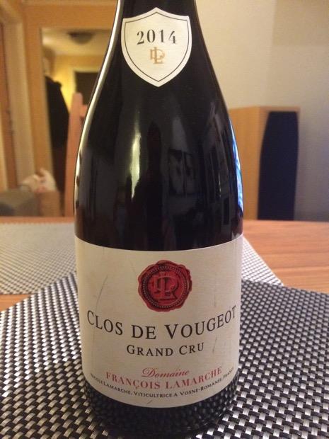 1996 Domaine François Lamarche Clos Vougeot - CellarTracker
