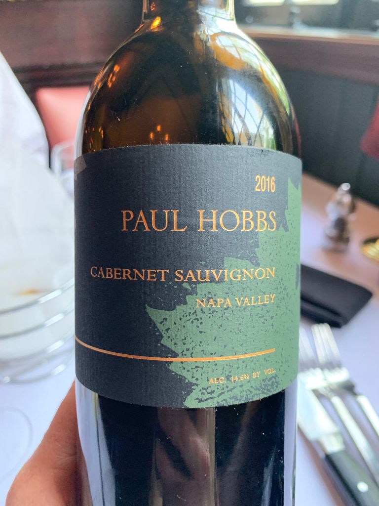 2016 Paul Hobbs Cabernet Sauvignon Napa Valley - CellarTracker