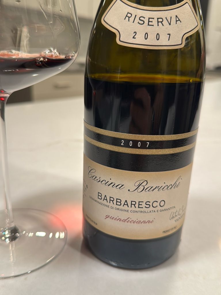 2008 Cascina Baricchi Barbaresco Riserva Quindicianni - CellarTracker