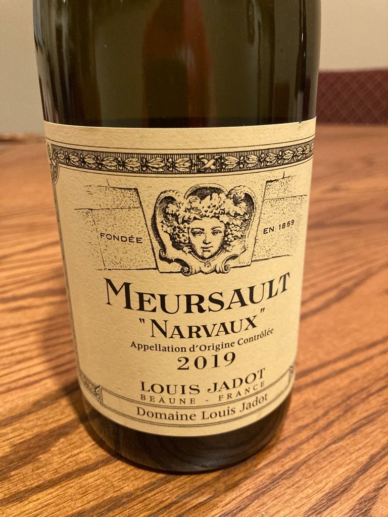 2019 Louis Jadot Meursault Les Narvaux - CellarTracker