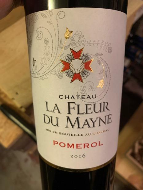 2016 Château La Fleur du Mayne - CellarTracker