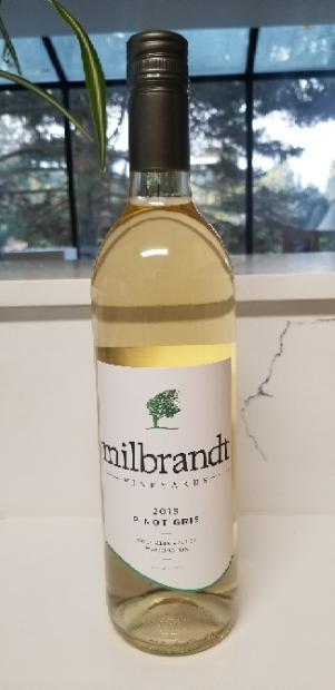 Wahluke Wine company milbrandt trdns Pinot Grigio 06 750ml /12 (896280001086)