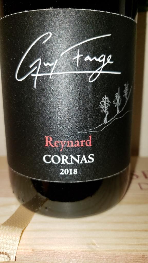 2018 Guy Farge Cornas Reynard, France, Rhône, Northern Rhône, Cornas ...