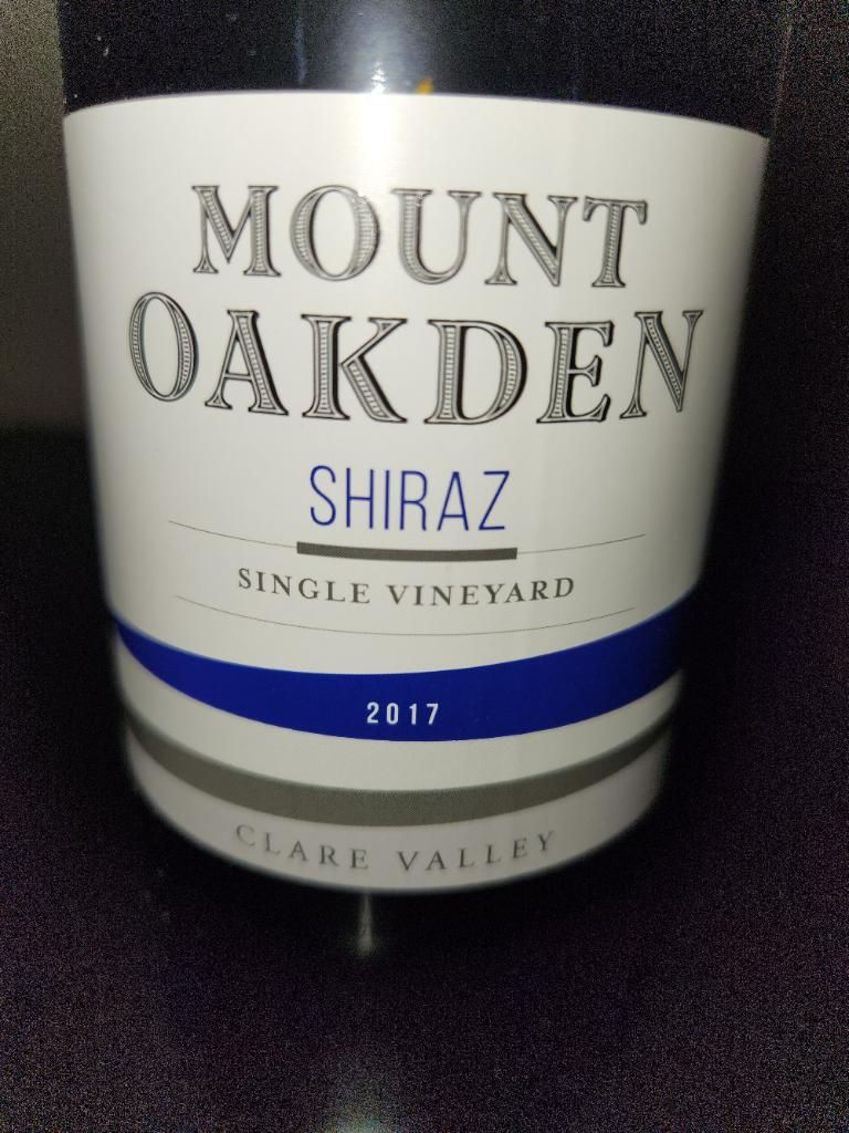 2017 Mitchell's Shiraz Mount Oakden, Australia, South Australia, Mount Lofty Ranges, Clare