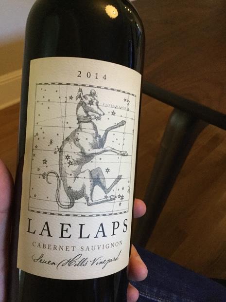 2014 Laelaps Wine Cabernet Sauvignon Seven Hills Vineyard, USA ...