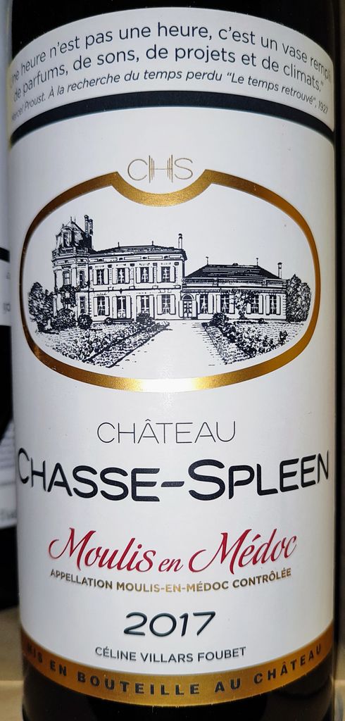 2016 Château Chasse-Spleen - CellarTracker