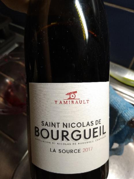 2017 Yannick Amirault Saint Nicolas De Bourgueil La Source France Loire Valley Touraine Saint Nicolas De Bourgueil Cellartracker