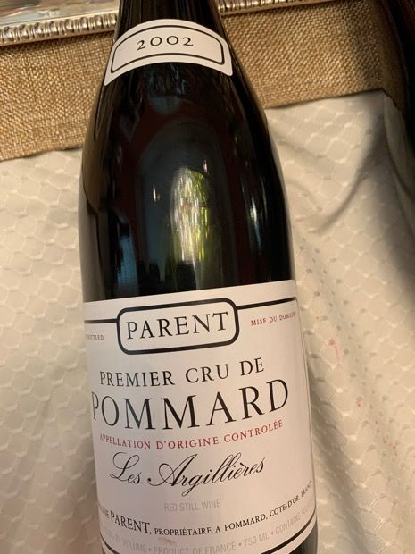 2015 Domaine Parent Pommard 1er Cru Les Argillières - CellarTracker