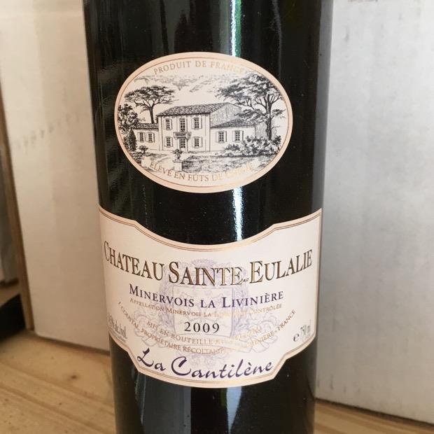 2009 Château SainteEulalie MinervoisLa Livinière La Cantilène, France