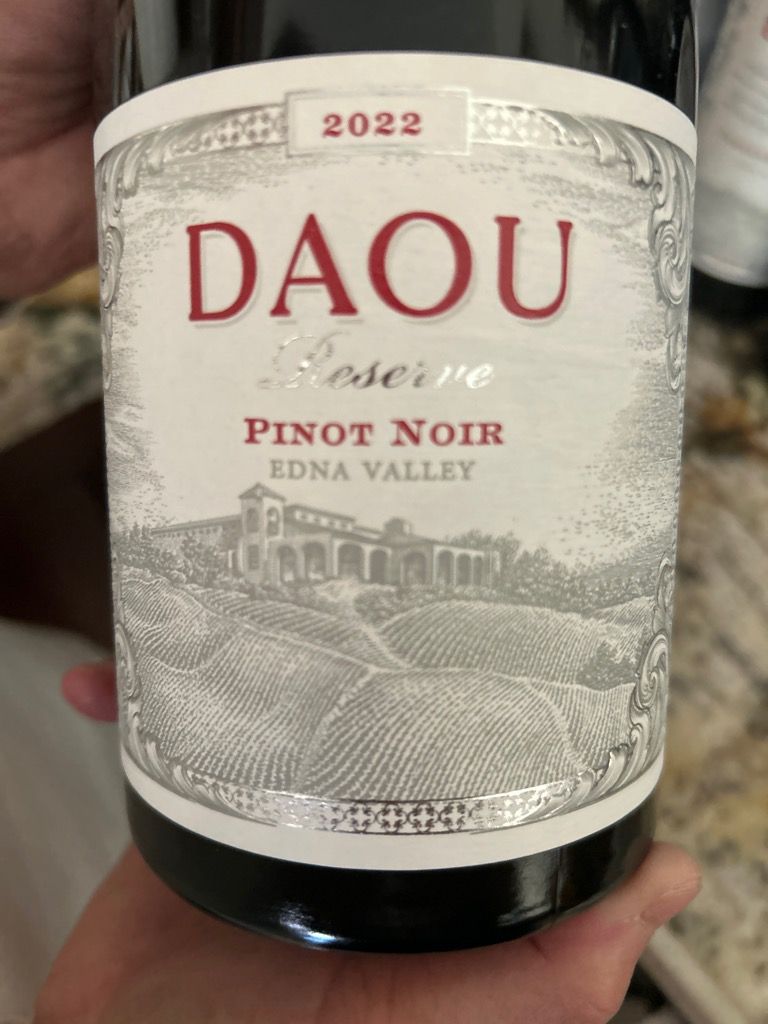 2022 Daou Vineyards Pinot Noir Reserve Paso Robles, USA, California ...