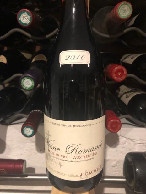 2015 Jacques Cacheux & Fils Vosne-Romanée 1er Cru Aux Brûlées