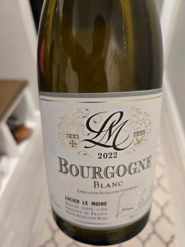 ワイン Lucien Le Moine Bourgogne Blanc 2022 2022 Lucien Le Moine Bourgogne Blanc - CellarTracker