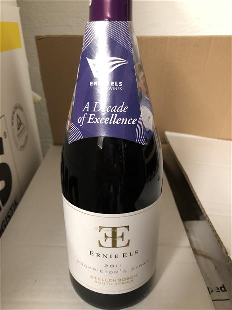 Ernie Els Proprietor's Syrah 2009 Ernie Els Proprietor's Blend 2009