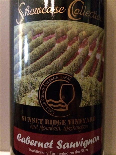 2013 Cellar Craft Cabernet Sauvignon Red Mountain, USA, Washington ...