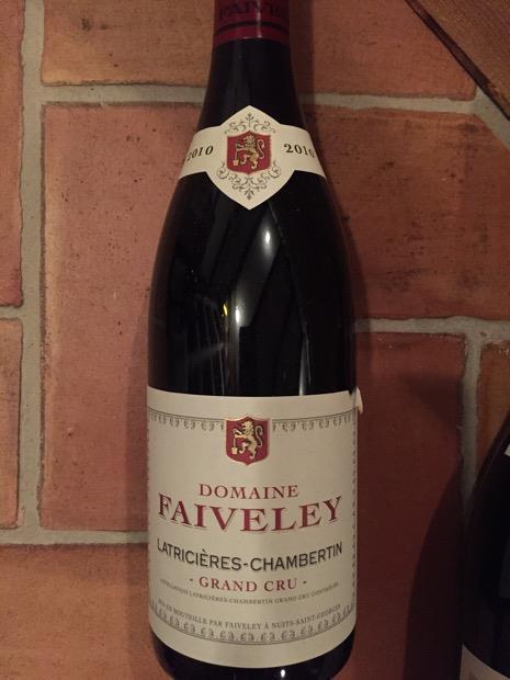 2625円 当店だけの限定モデル Faiveley フェヴレ Latricieres Chambertin 1984 ワイン 750ml 13%