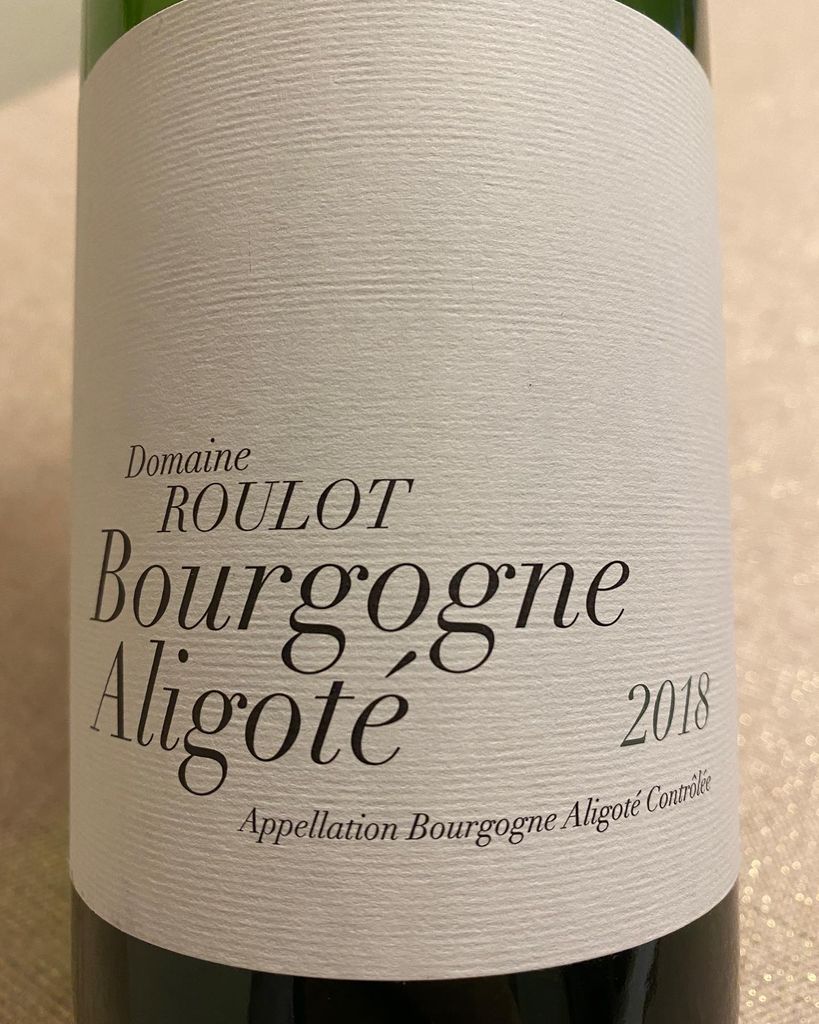 2018 Domaine Roulot Bourgogne-Aligoté, France, Burgundy, Bourgogne ...