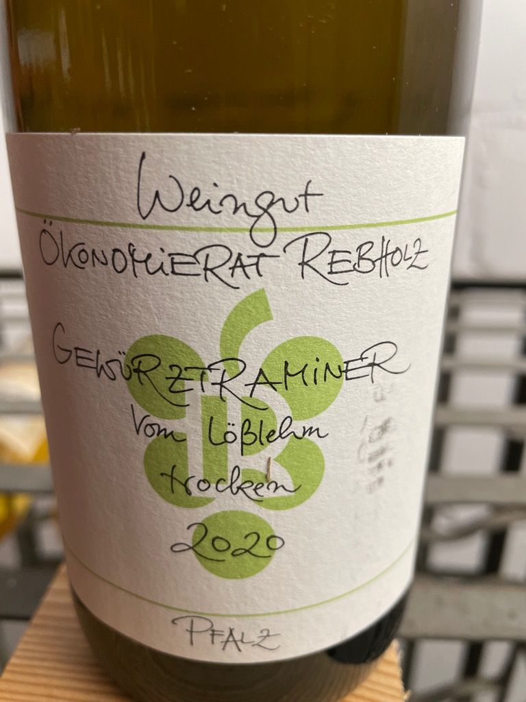 2021 Weingut Ökonomierat Rebholz Gewürztraminer vom Lößlehm, Germany ...