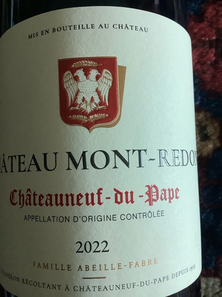 2001 Château Mont-Redon Châteauneuf-du-Pape Le Plateau - CellarTracker
