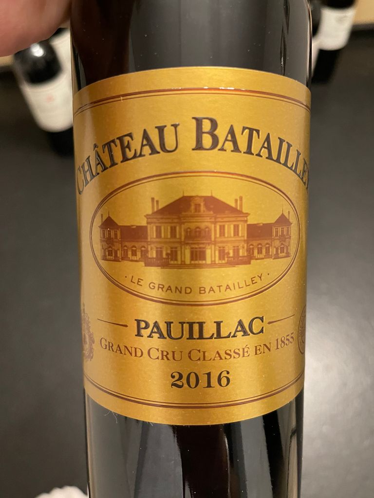 2016 Château Batailley - CellarTracker