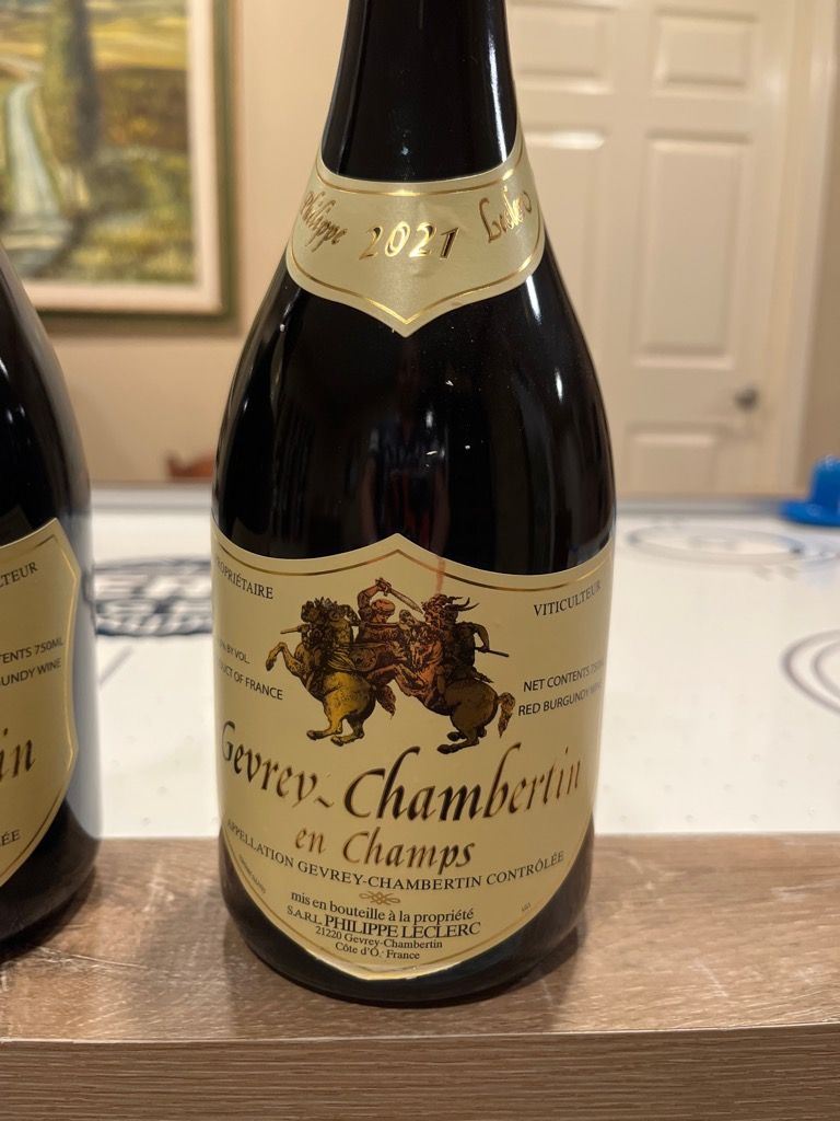 2021 Philippe Leclerc Gevrey-Chambertin en Champs - CellarTracker
