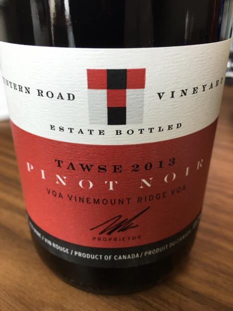 2013 Tawse Pinot Noir Tintern Road, Canada, Ontario, Niagara Peninsula ...