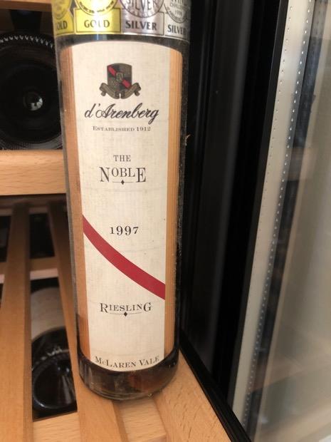 1997 d'Arenberg Riesling The Noble Wrinkled, Australia, South Australia ...