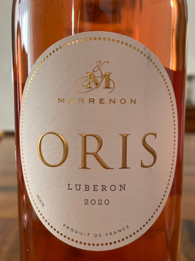 2020 Marrenon Luberon Oris Ros CellarTracker