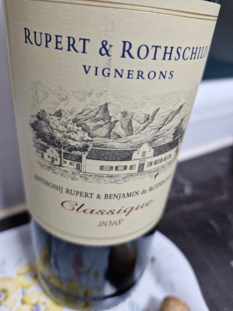 ワイン Rupert & Rothschild Classique 2018 750ml Rupert & Rothschild Classique 2018 | 8Wines EU/UK