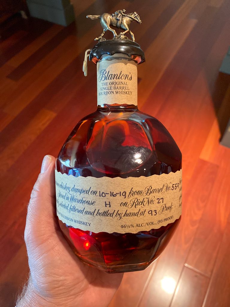 2022 Buffalo Trace Blanton's Single Barrel (123, Warehouse H, Rick 7 ...