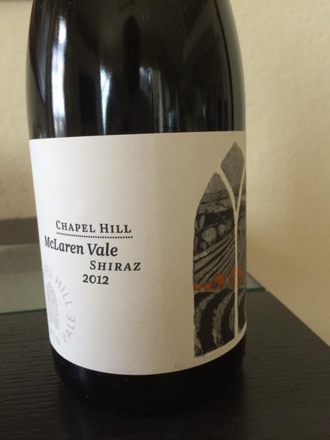 2012 Chapel Hill Shiraz Australia South Australia Fleurieu Mclaren Vale Cellartracker