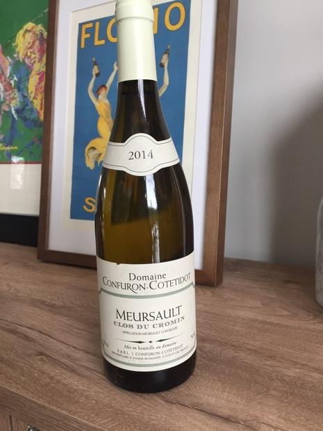 2018 J. Confuron-Cotetidot Meursault Clos du Cromin - CellarTracker