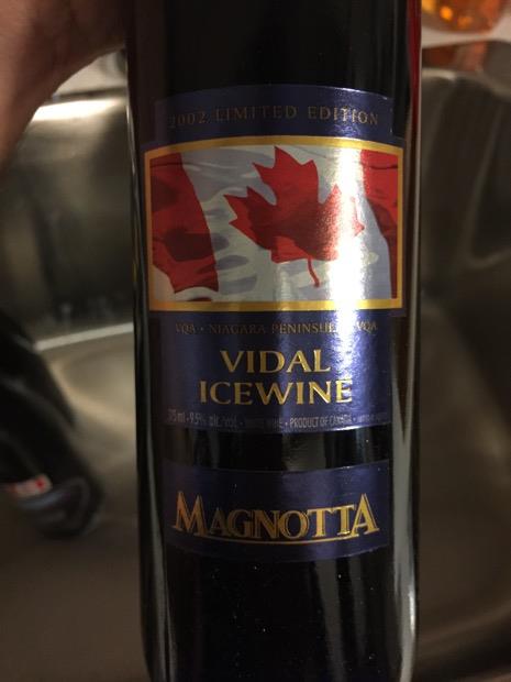 2009 Magnotta Vidal Icewine Limited Edition Lake Erie North Shore