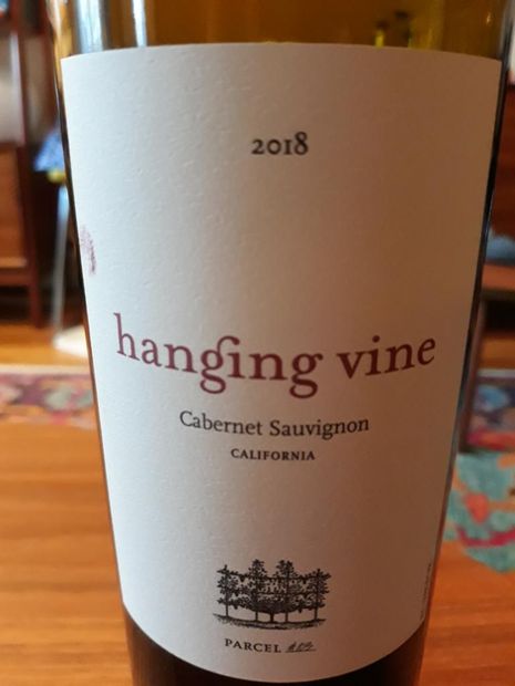 2021 Hanging Vine Cabernet Sauvignon Parcel 3, USA, California, Central