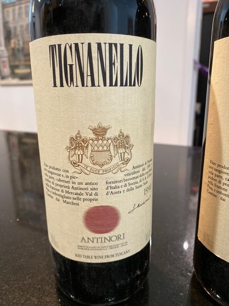 1991 Antinori Tignanello - CellarTracker