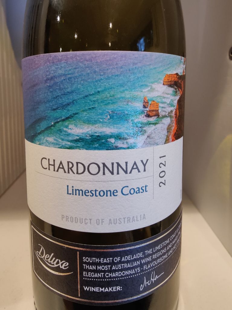 - Deluxe Chardonnay Coonawarra Vineris CellarTracker 2021