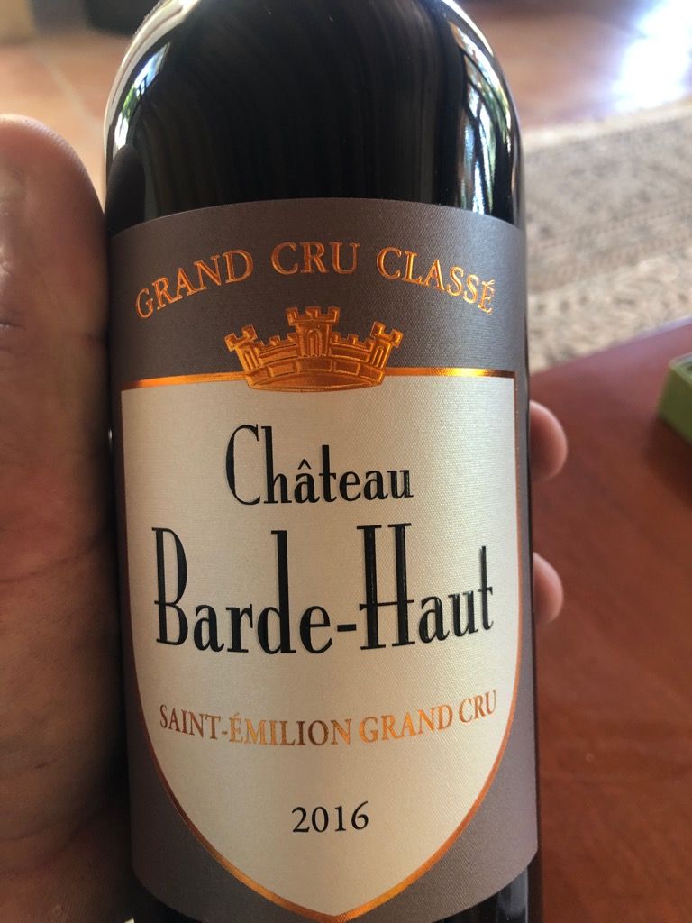 2016 Château Barde-Haut - CellarTracker