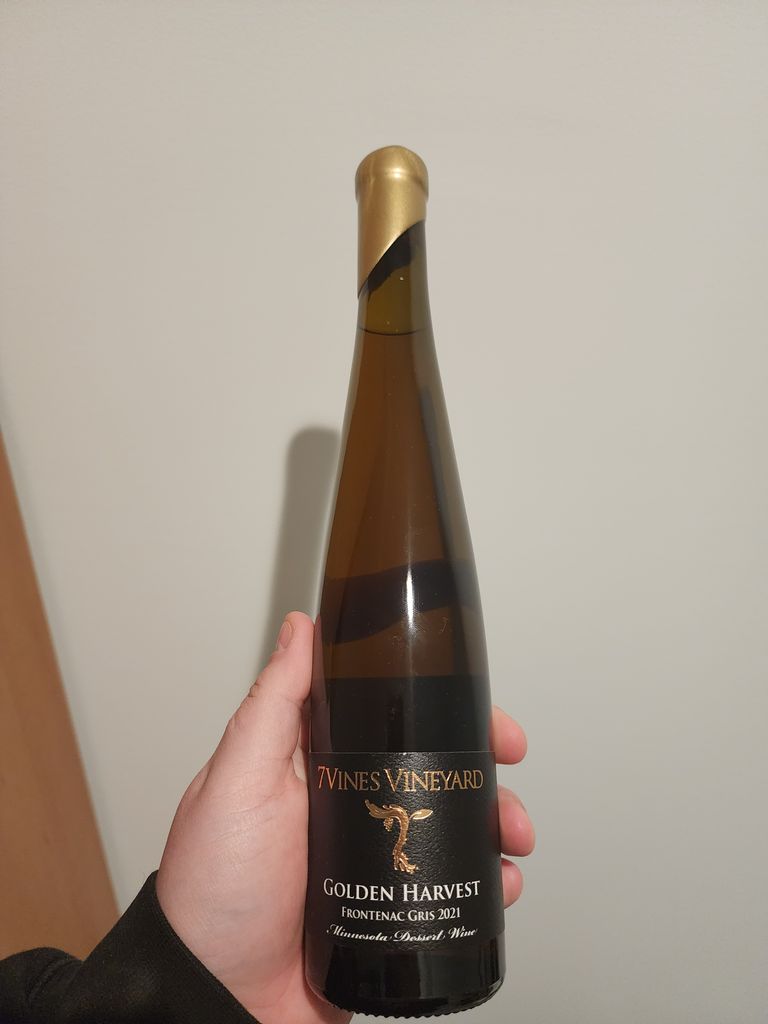 2021 7 Vines Vineyard Frontenac Gris Golden Harvest 7 vines vineyard