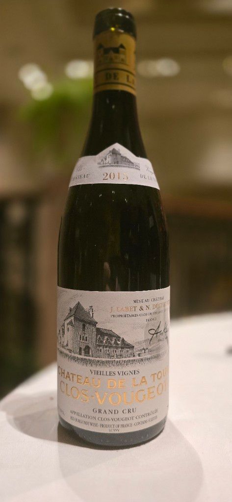 2015 Domaine Château De La Tour Clos Vougeot Vieilles Vignes