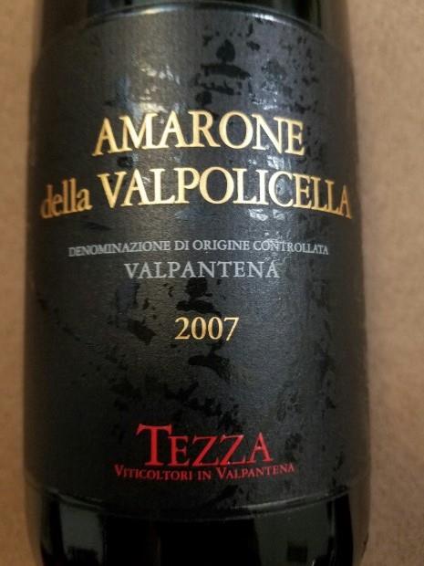 2007 Tezza Amarone della Valpolicella Valpantena, Italy, Veneto ...