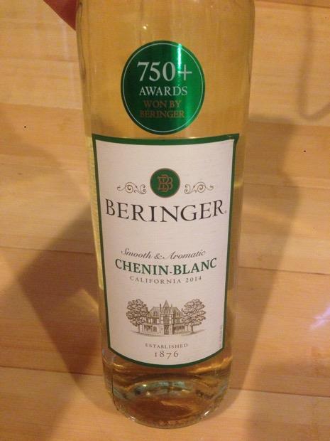 2014 Beringer Vineyards Chenin Blanc Usa California