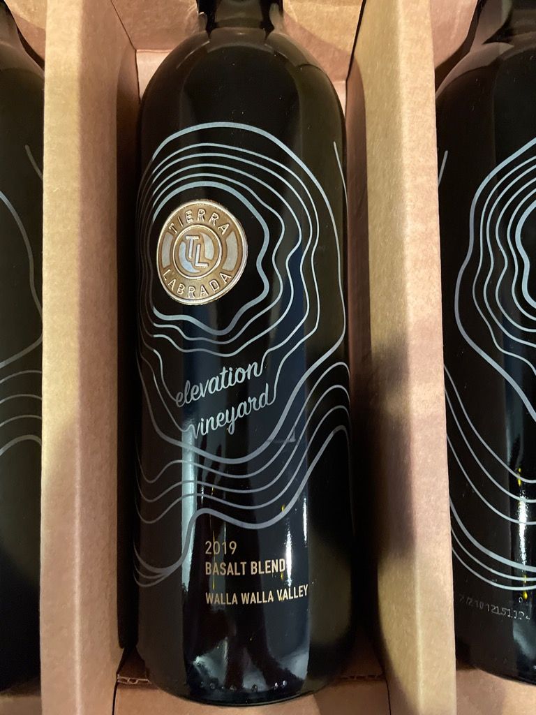 2019 Tertulia Cellars Tierra Labrada Basalt Blend Elevation Estate ...