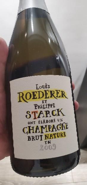 LOUIS ROEDERER & PHILIPPE STARCK Brut Nature Blanc 2012 Bottle (55