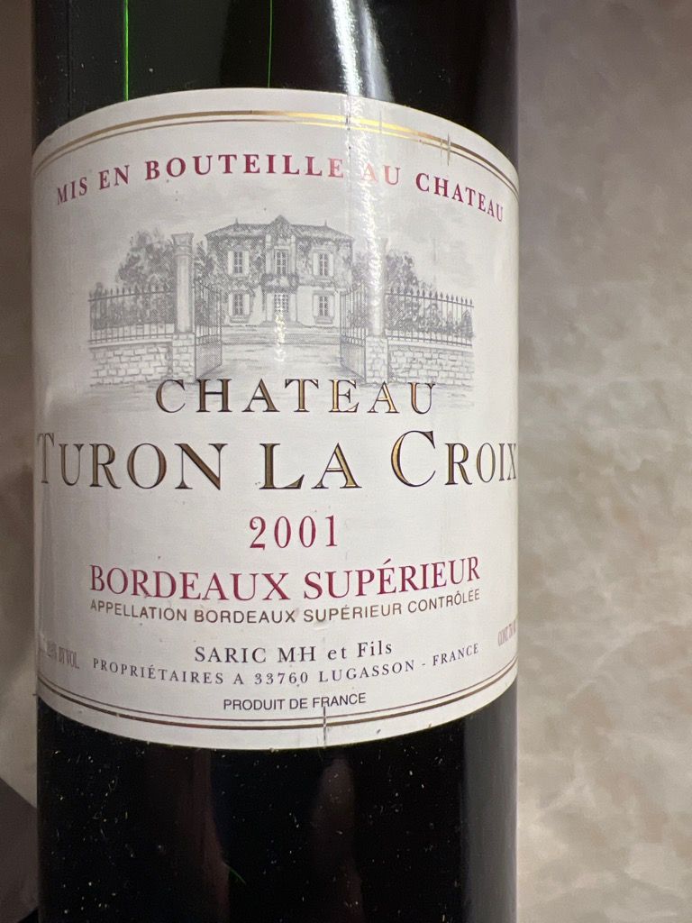 早割航空券 2002 Château Turon La Croix - CellarTracker ワイン