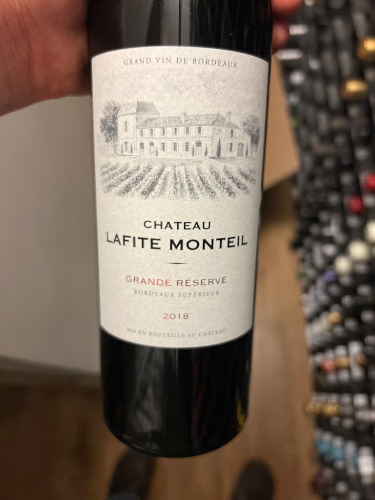 2016 Château Lafite Monteil Grande Réserve, France, Bordeaux